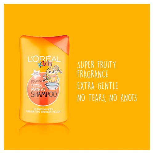Kids Extra Gentle 2-in-1 Tropical Mango Shampoo, sales claim